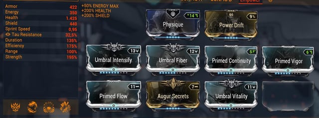 Health Conversion Warframe